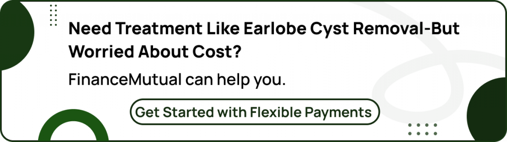 earlobe cyst removal CTA